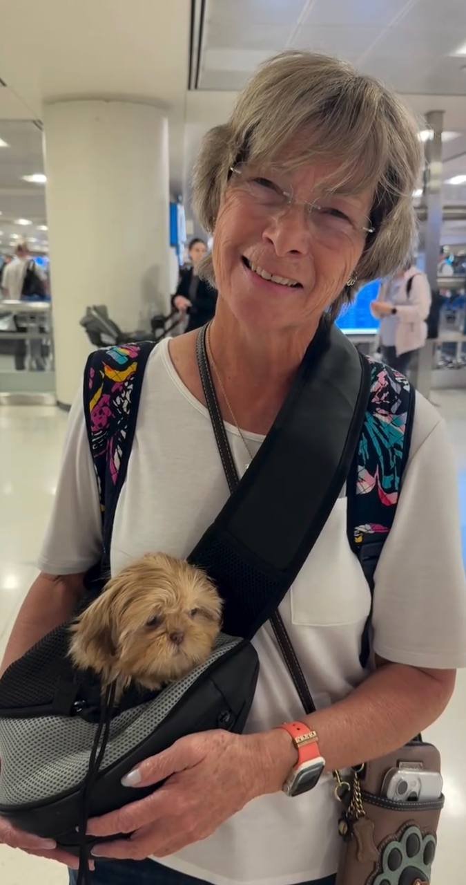 The Harmon Family with their Shih Tzu puppy from Royal Puff Paw Shihtzu
